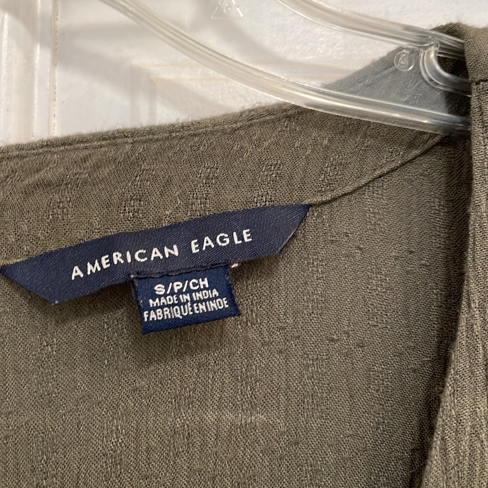 American Eagle Olive Green Dress - Picture 2 of 5